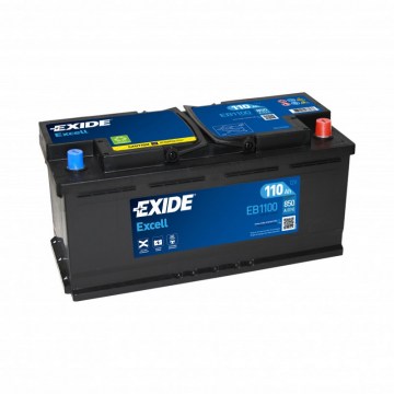 EXIDE EXCELL 110Ah 850A R+
